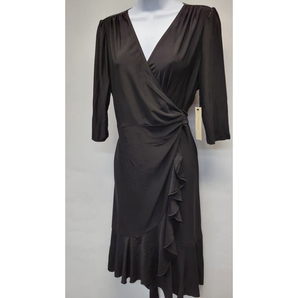 Kiyonna Whimsy Wrap Dress Size Large - Picture 8 of 9